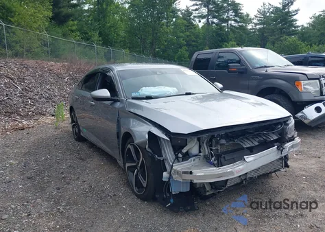 2019 Honda Accord Sport from USA, damaged, VIN 1HGCV1F33KA134456